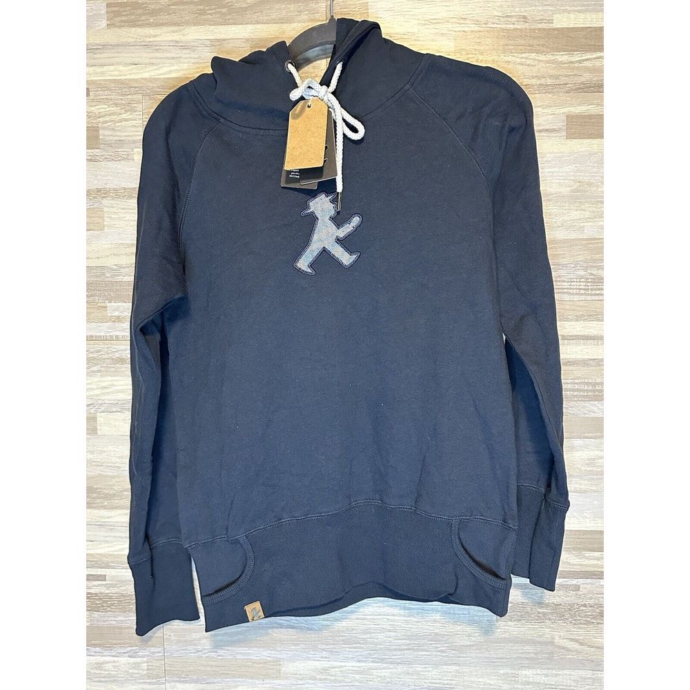 Amplemann Berlin Pullover Navy Hoodie - Size Small #336